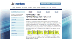 Desktop Screenshot of portfoliostep.com